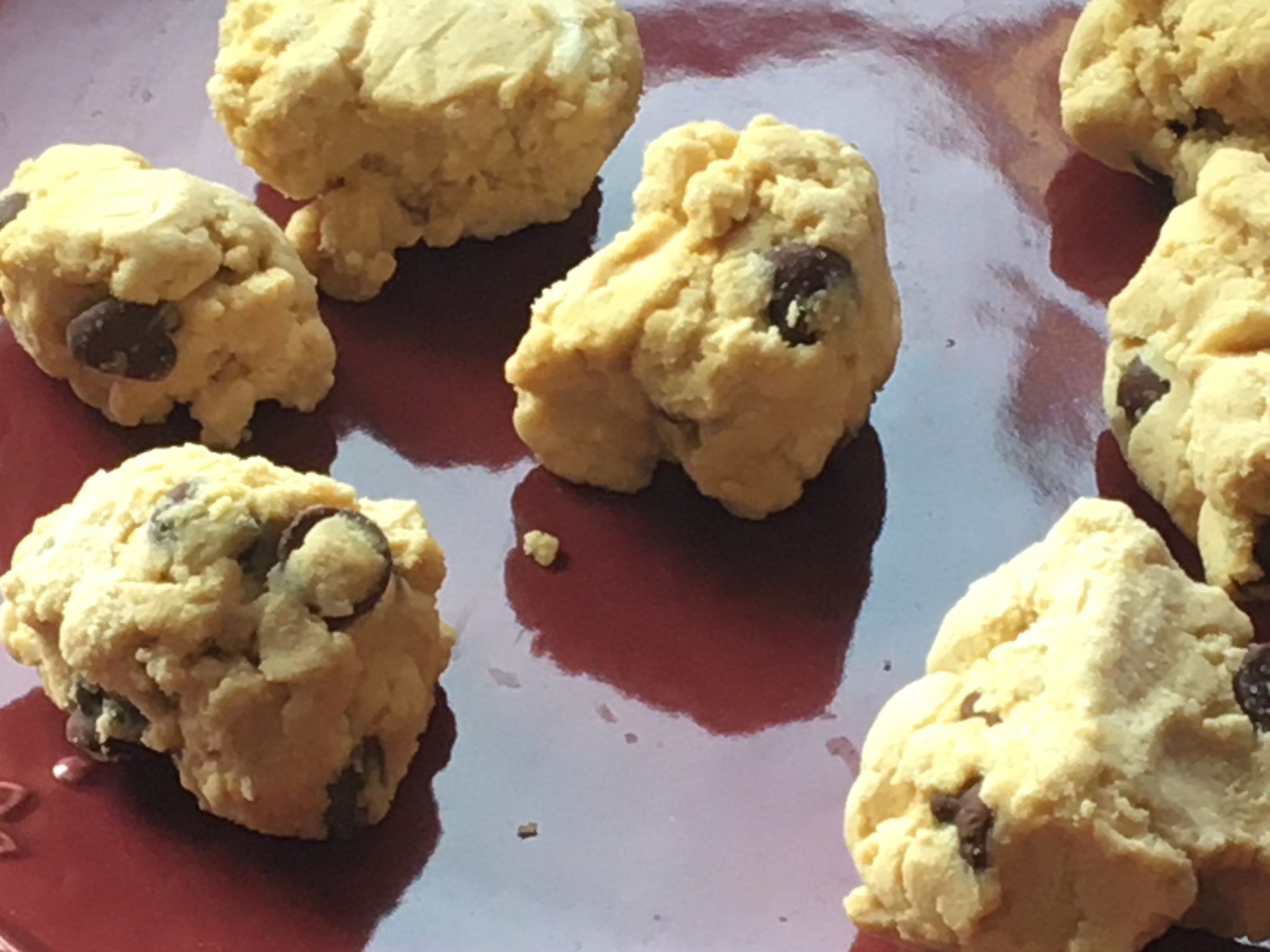 Almond Chocolate Chip Cookie Dough
