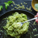 Pesto Zucchini Zoodle Bowl