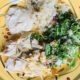 Keto Lebanese Chicken Shawarma with Tahini sauce and Tabouleh salad