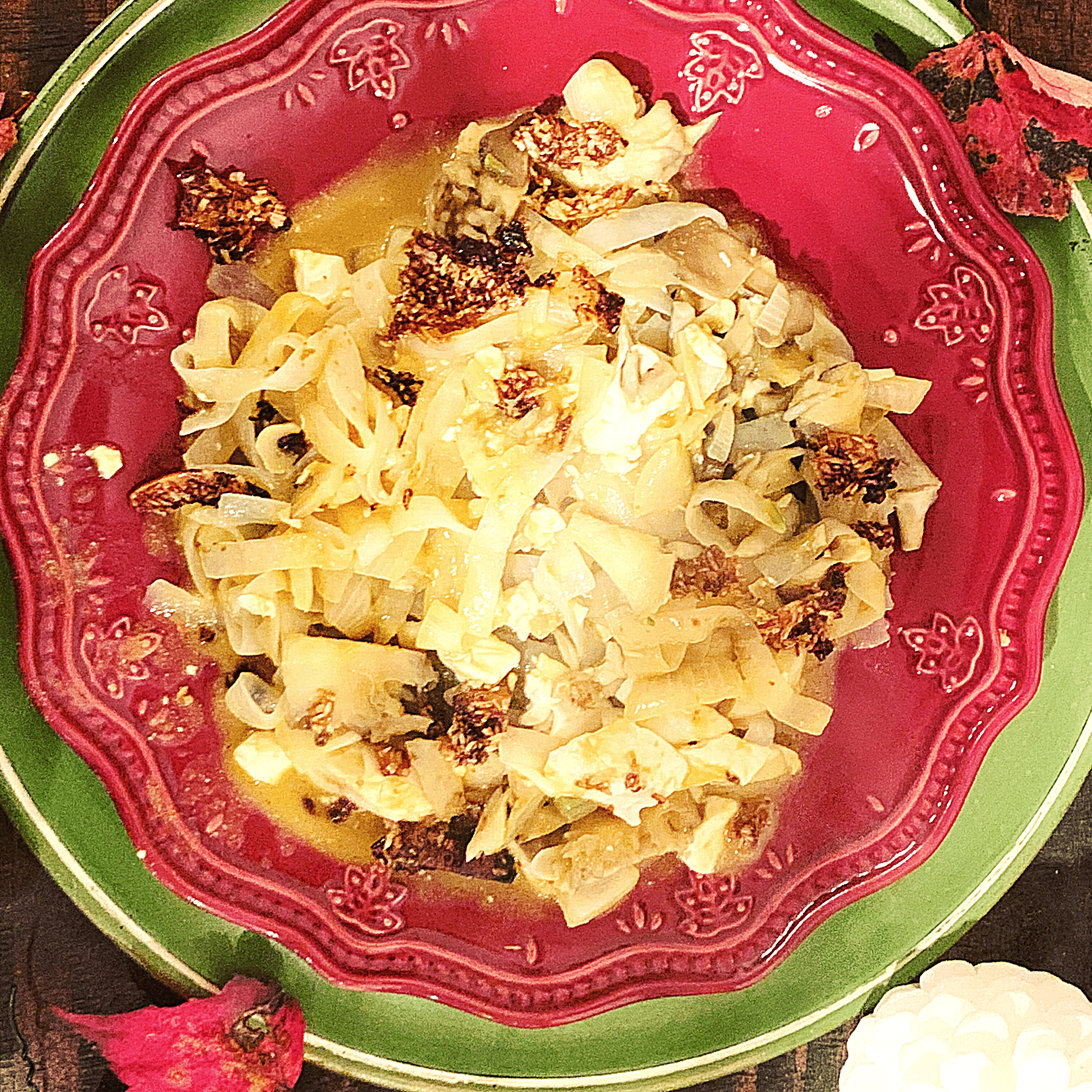 Pumpkin Shirataki Noodles stir fry 4